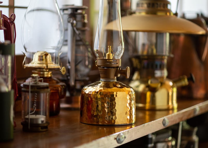 Gus Cartridge Jacket 銅：槌目　M ガス管カバー　コッパー CATEGORY Gus Cartridge Jacket_ガスカートリッジジャケット | T