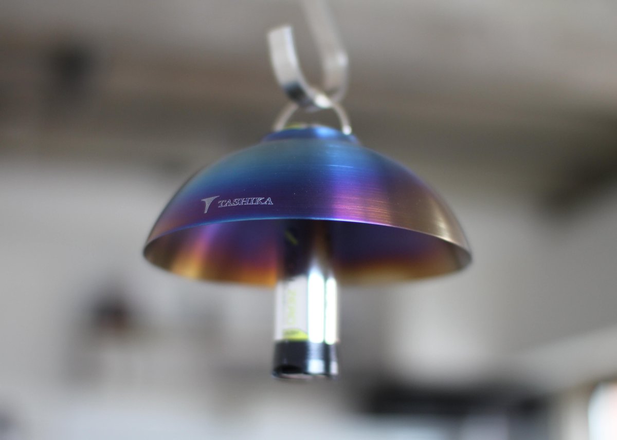 LAMP SHADE for goal zero_チタン・炙り | TASHIKA LAMP SHADE for goal zero_チタン・炙り | TASHIKA