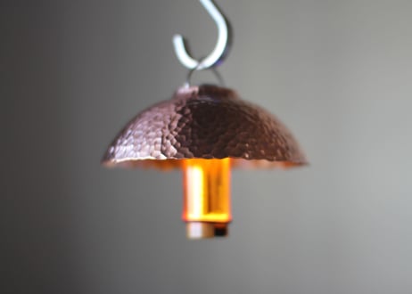 LAMP SHADE for goal zero_銅：槌目