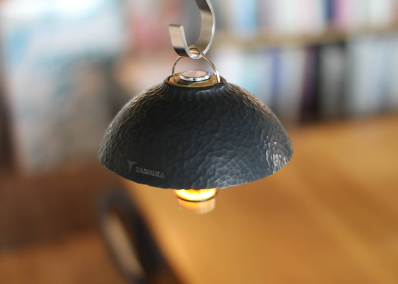 LAMP SHADE for goal zero_銅：槌目・マットブラック | TASHIKA