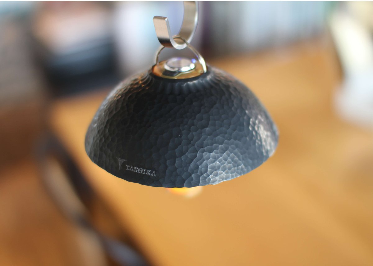 LAMP SHADE for goal zero_銅：槌目・マットブラック | TASHIKA