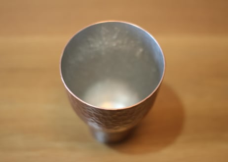 Y-craftmanship Cup 飴（あめ）色-大_銅：槌目