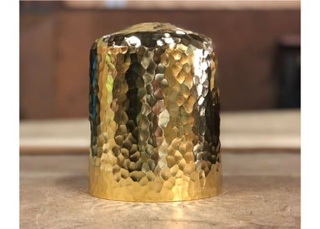 Gus Cartridge Jacket 銅：槌目　M ガス管カバー　コッパー Gus Cartridge Jacket 銅：槌目 M ガス管カバー コッパー