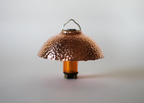 LAMP SHADE for goal zero_銅：槌目