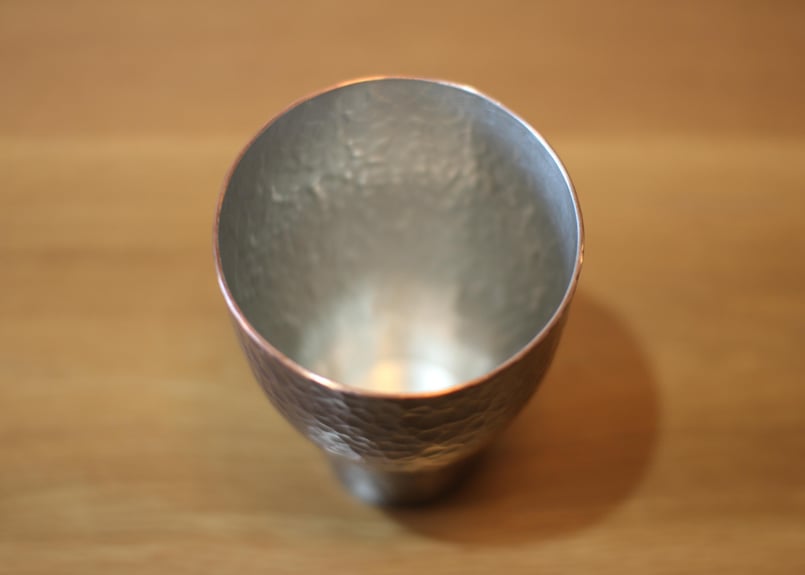 Y-craftmanship Cup 古美（こび）色-大_銅：槌目 | TASHIKA