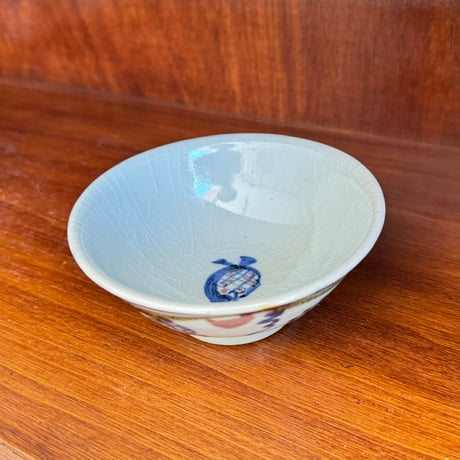 皐月窯　茶碗(小) ざくろ さ19C
