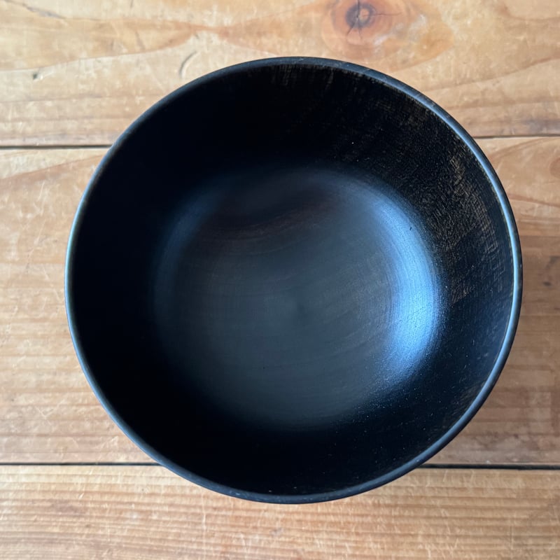 ろくろ舎 汁椀 黒漆 拭き漆仕上げ E | kogeiseikatsu.shop