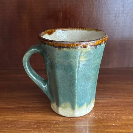 北窯 松田共司工房　面取りマグカップ　キマG