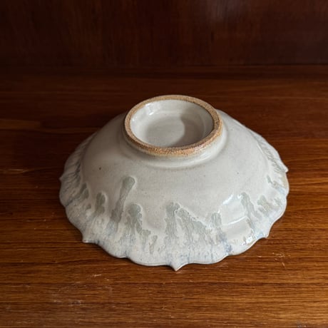 村澤陶苑 村澤享　稜花皿 2A (直径約14.5cm)