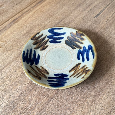 田村窯　5寸皿 タ5E(直径約15.5cm)