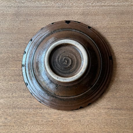 キマノ陶器　7寸皿 キ5F（直径約21cm)
