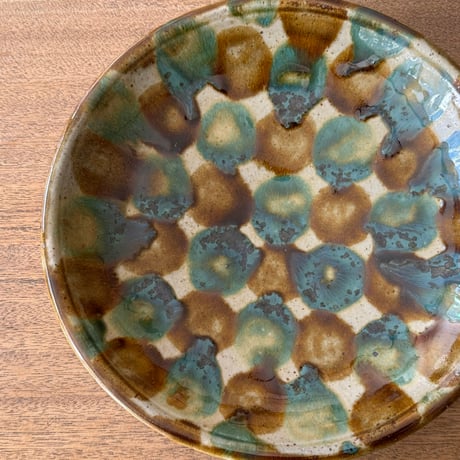 キマノ陶器　餃子皿 キ15C（直径約24.5cm)