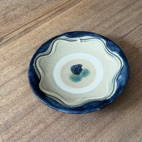 北窯 宮城工房　6寸皿 ミ6E（直径約18.5cm)