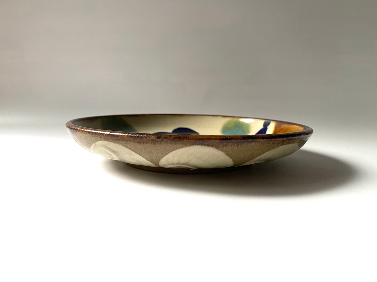 エドメ陶房 7寸皿 花紋 F | kogeiseikatsu.shop