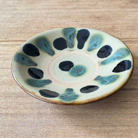 田村窯　8寸皿 タ8C (直径約25cm)