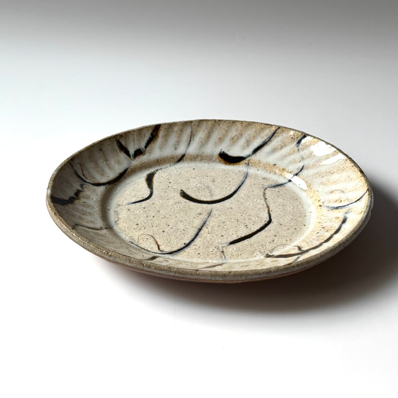 柳瀬俊一郎 縁波オーバル皿 ぐる 波 B (約19×15cm) | kogeiseikatsu