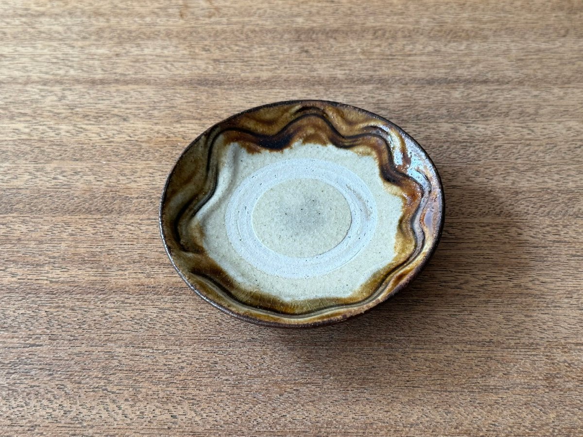 北窯 松田共司工房 4寸皿 キ4F（直径約12cm) | kogeiseikatsu.shop