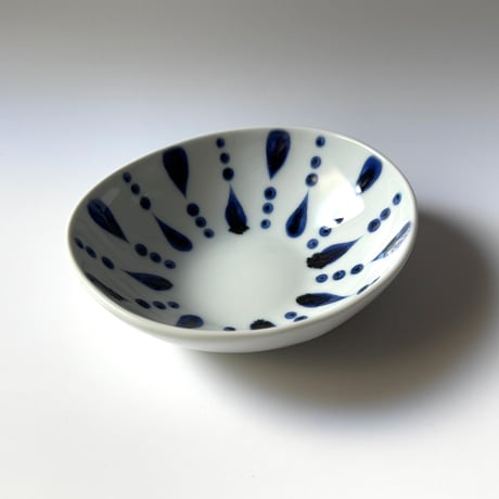 陶房遊　サラダボウル 雨ツブ イ