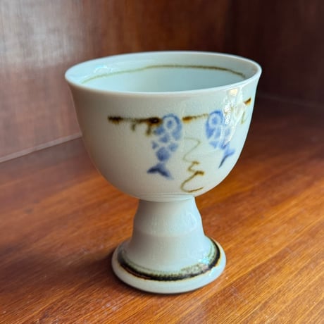 砥部焼 中田窯　馬上杯 N41バB