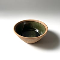 星の宮製陶 高橋あい　4寸切立鉢 外焼き締呉須 ニ