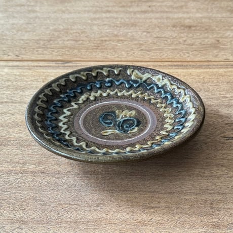 田村窯　6寸皿 タ6H(直径約18.5cm)