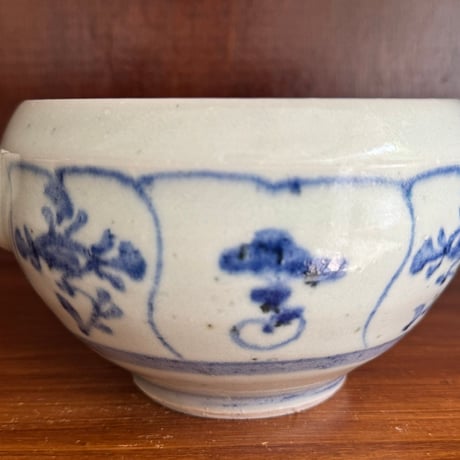 砥部焼 中田窯　片口鉢 N41カ （直径約14cm）