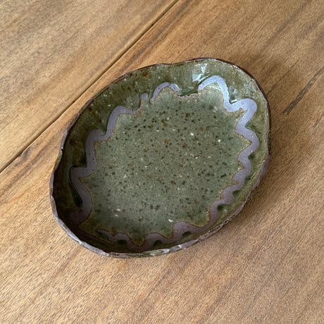 田部井勇太　タタラ皿 3A（約24×19cm)