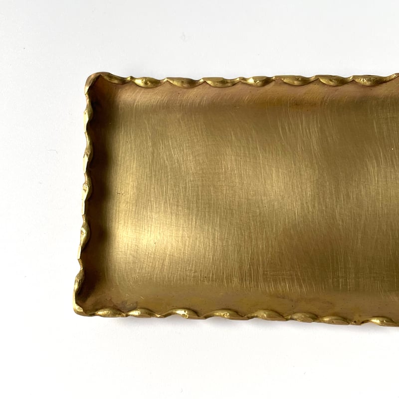 藤田永子 真鍮角長皿 | kogeiseikatsu.shop