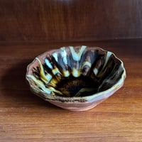 柳瀬俊一郎　輪花鉢 ジグザグ 44B1（直径約12cm)