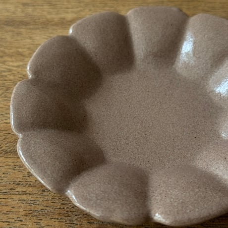 宮内太志　輪花小皿 M13B（直径約12cm)