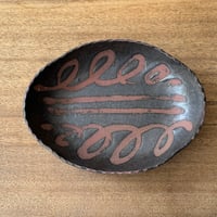 田部井勇太　タタラ皿 3くC（約24.5×19cm)