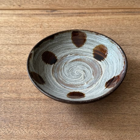 北窯 松田共司工房　5寸皿 キ5F（直径約15.5cm)