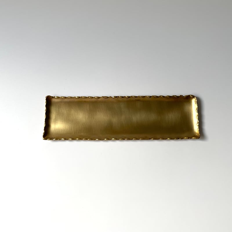 藤田永子 真鍮角長皿 | kogeiseikatsu.shop
