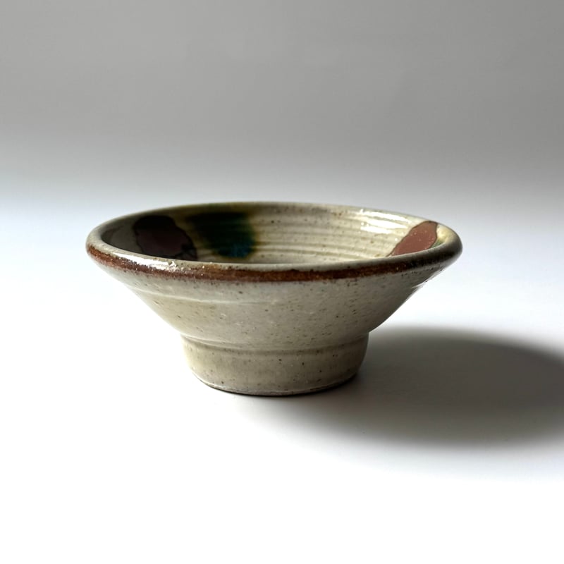 キマノ陶器 3寸深皿 三彩 D（直径約10cm) | kogeiseikatsu.shop