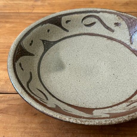 こだま土　7寸皿 (直径約21.5cm) イ