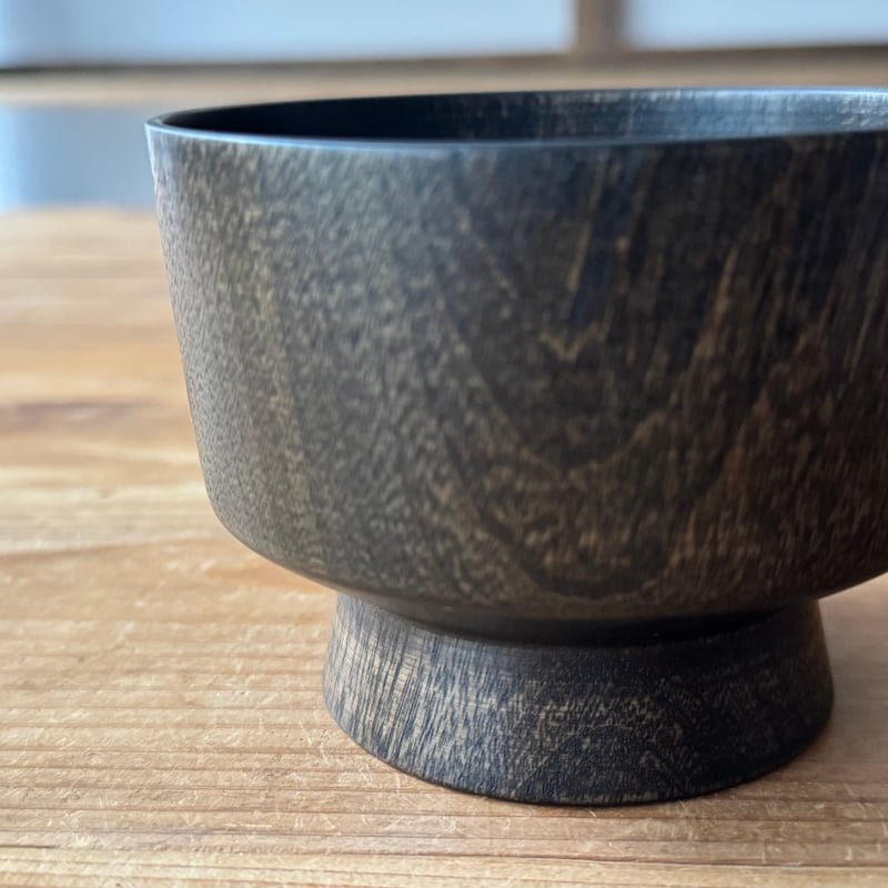 ろくろ舎 汁椀 黒漆 拭き漆仕上げ E | kogeiseikatsu.shop