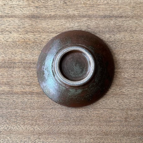 北窯 松田共司工房　4寸皿 キ4B（直径約12.5cm)