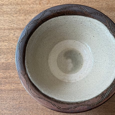 北窯 宮城工房　6寸ワンブー  ミ6ワI（直径約18cm)