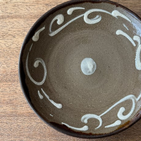 北窯 松田共司工房　5寸皿 キ5D（直径約16cm)