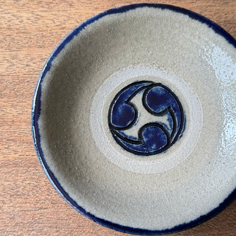 田村窯　4寸皿 タ4B (直径約13cm)