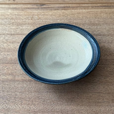 北窯 宮城工房　5寸皿 蛇の目なし ミ5D（直径約16cm)