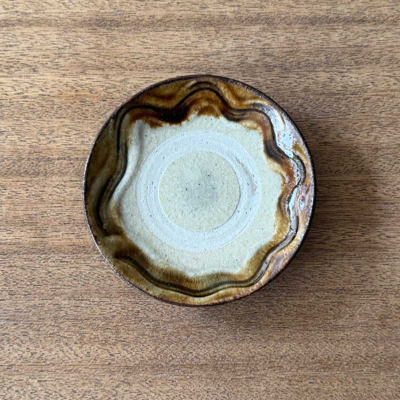 北窯 松田共司工房 4寸皿 キ4F（直径約12cm) | kogeiseikatsu.shop