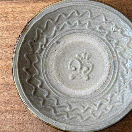 田村窯　8寸皿 タ8H (直径約25cm)