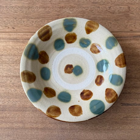 北窯 松田共司工房　8寸皿 キ8B（直径約25cm)