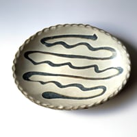 柳瀬俊一郎　カレー皿 A (約25×18.5cm)