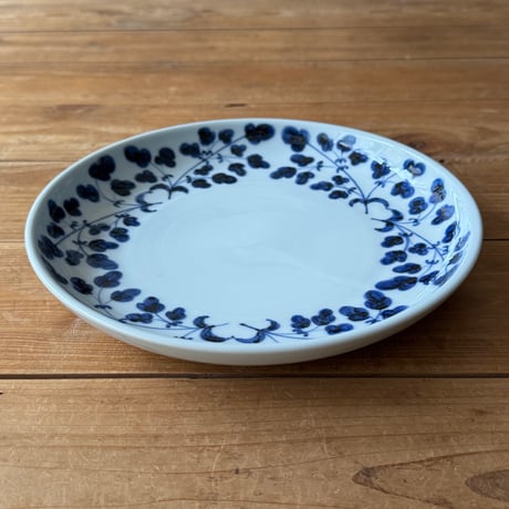 陶房遊　7寸丸皿 25A (直径約22.5cm)
