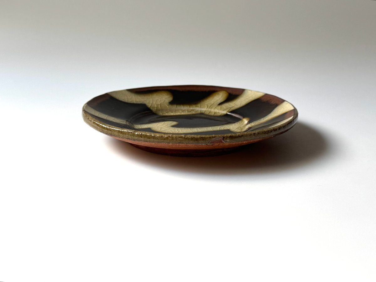 柳瀬俊一郎 デルフト皿 跳ね B (直径約14.5cm) | kogeiseikatsu.shop