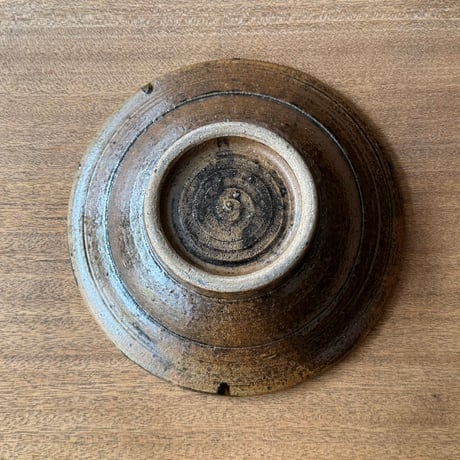 キマノ陶器　8寸皿 キ6G（直径約24cm)