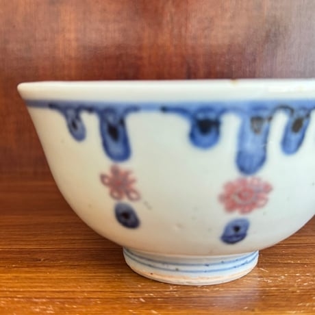 砥部焼 中田窯　飯碗 N41めG