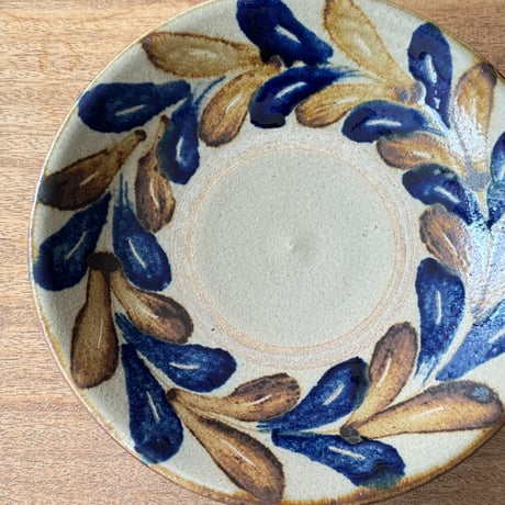 田村窯　8寸皿 タ8E (直径約25cm)